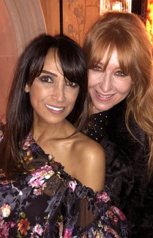 Jackie St Clair and Charlotte Tilbury 2017