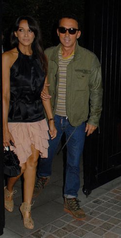  Bruno Tonioli and Jackie St. Clair 2015, wearing Celine and Isabel Marant